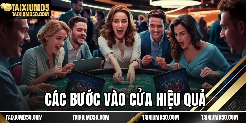 Các bước vào cửa hiệu quả