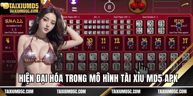 Hiện đại hóa trong mô hình tài xỉu MD5 apk